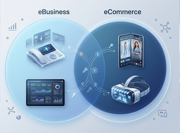 The relationship between eBusiness and eCommerce