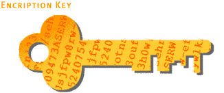This shows an encryption key.
