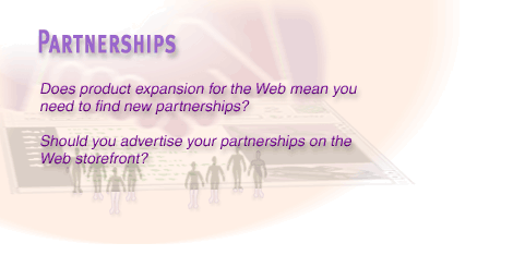 12) If your existing partners cannot support your e-commerce initiative, enlist new partners who can help your company meet it's e-commerce goals.