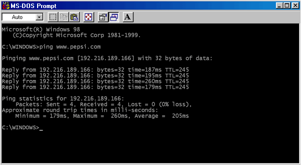 1) PING is a command used to test whether a remote host can be reached from a specific computer. 