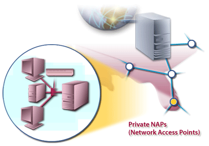 Private NAPS (Networks Access Points)