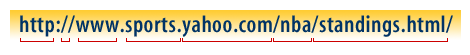 URL consisting of 1) http 2) Delimeter, 3) subdomain name 4) domain name 5) directory