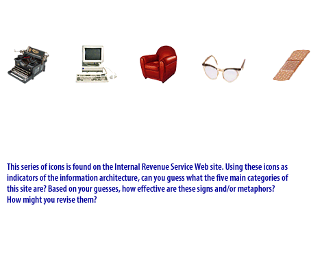 1) Icons Information Architecture 1